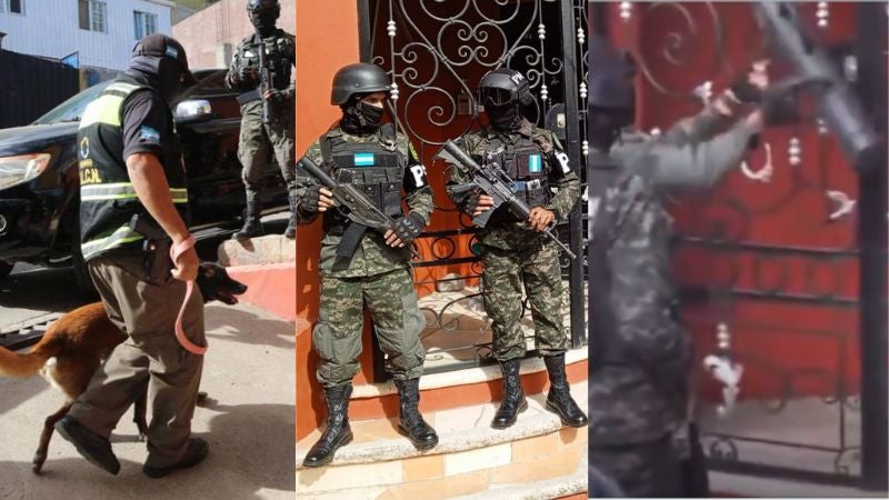 Allanamiento Romeo Vásquez