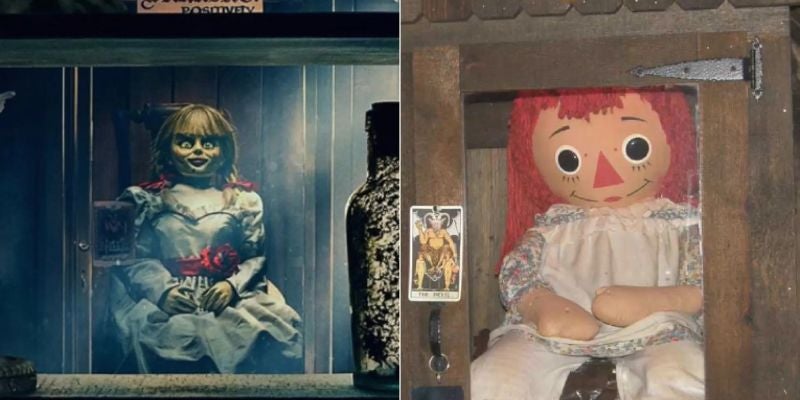 Trasladan a la muñeca "Annabelle" y ocurre un incendio en su nuevo destino: ¿coincidencia o maldición?