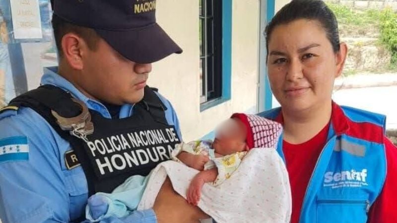 Bebé abandonado San Jeronimo Copán Bebé abandonado San Jeronimo Copán