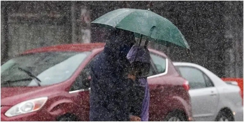 Pronostican lluvias occidente centro sur país