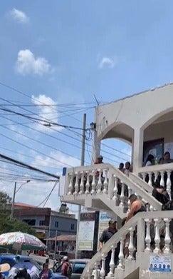 sujetos supuestamente armado Koriun Copán