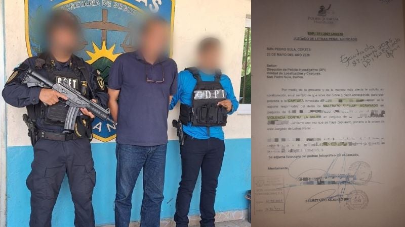 Hombre maltrato Copán