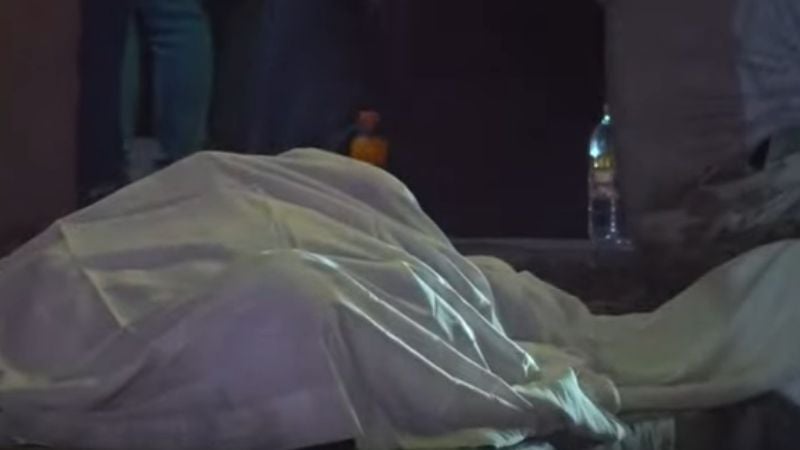 Hombre muerto barrio Lempira