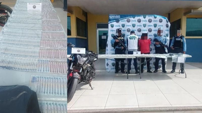 Capturan billetes falsos Comayagua