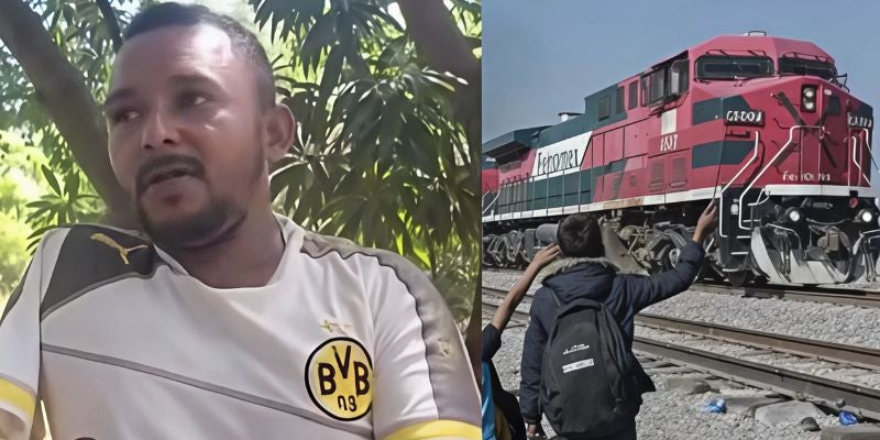 La Bestia le quitó el brazo, pero no la fuerza: hondureño se convierte en hábil leñador