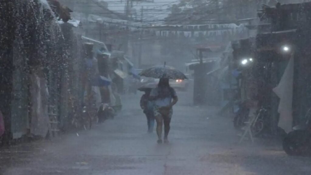 Pronostican lluvias occidente centro sur país