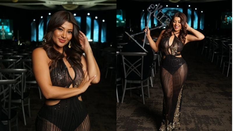 Milagro Flores en premios Extra