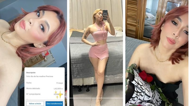 Hondureña recibe otra jugosa transferencia en TikTok