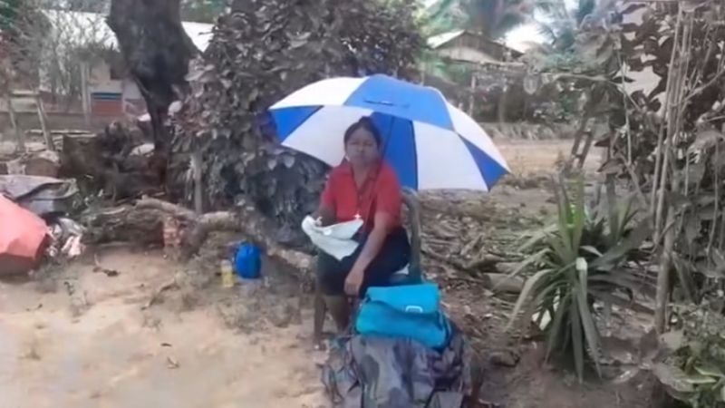 Misionera hondureña vive en la calle