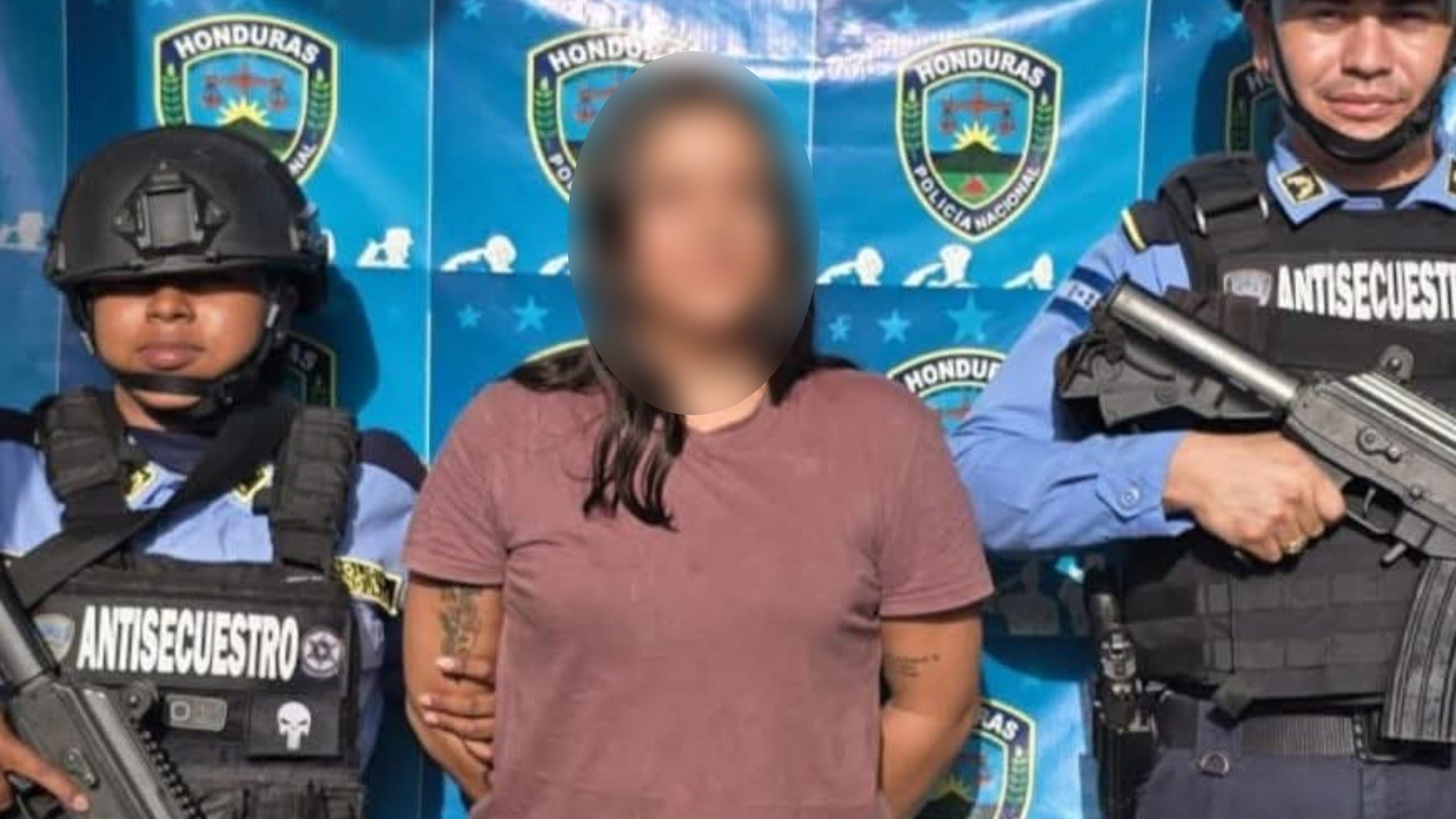 Arrestan a mujer por secuestro de niña en Omoa Arrestan a mujer por secuestro de niña en Omoa