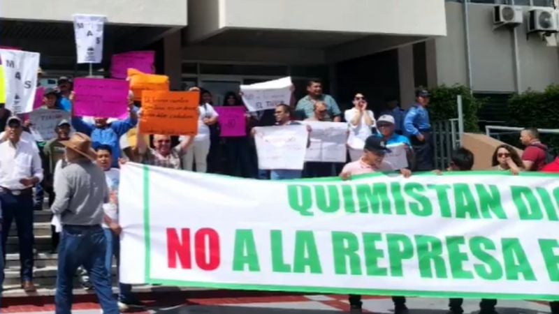 Protesta Quimistán El Tablón