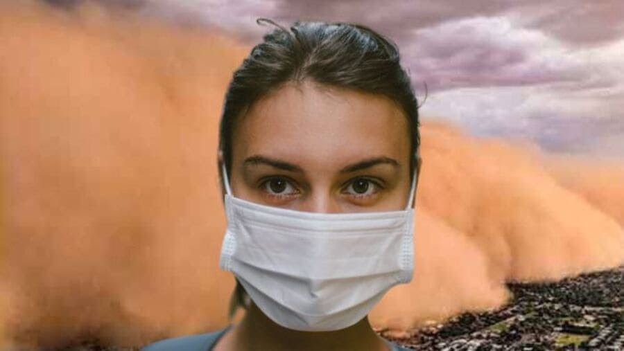 polvo del Sahara en Honduras