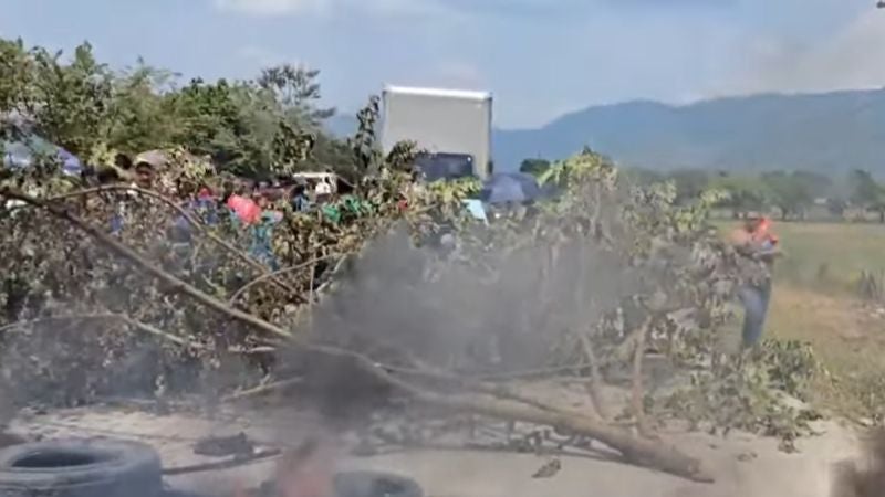 Protestas en Copán 