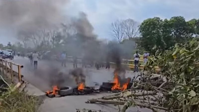 Protestas en Copán