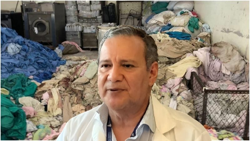 Insalubridad en el Hospital Escuela