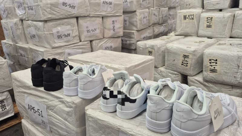 Decomisan tenis Puerto Cortés