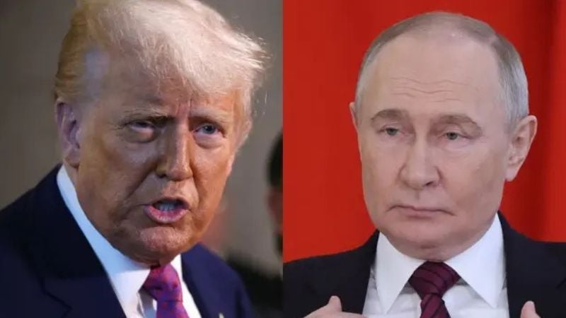 Trump dice que Vladimir Putin 