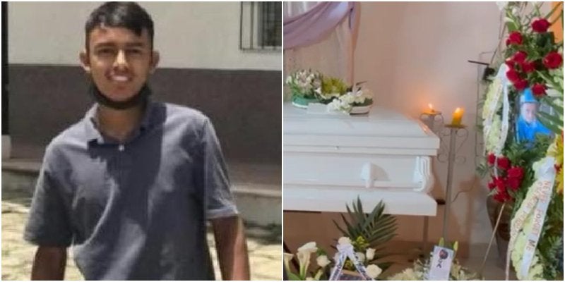 hondureño muerto en accidente