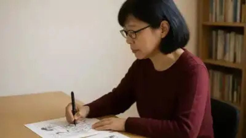 mujer que soño la pandemia Mujer nueva catástrofe global