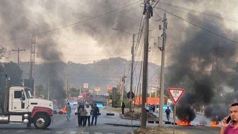 Transportistas y pobladores de Puerto Cortés en zozobra ante pérdidas por protestas de Koriun