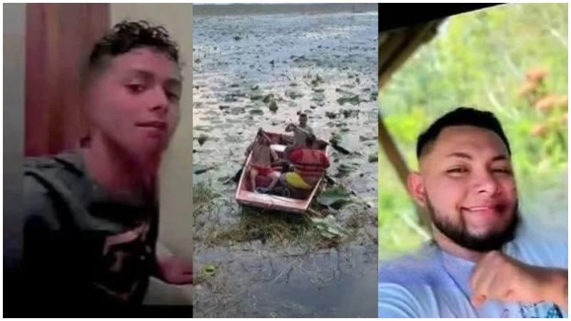 Rescate naufragio en el Lago de Yojoa