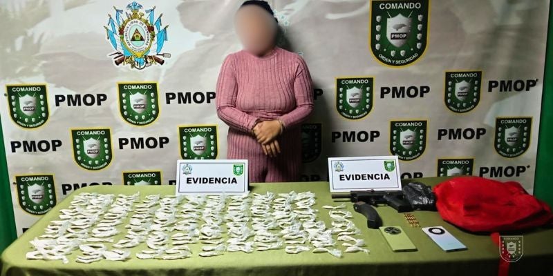 Detienen a “La China”, presunta miembro de la Pandilla 18, en Coma