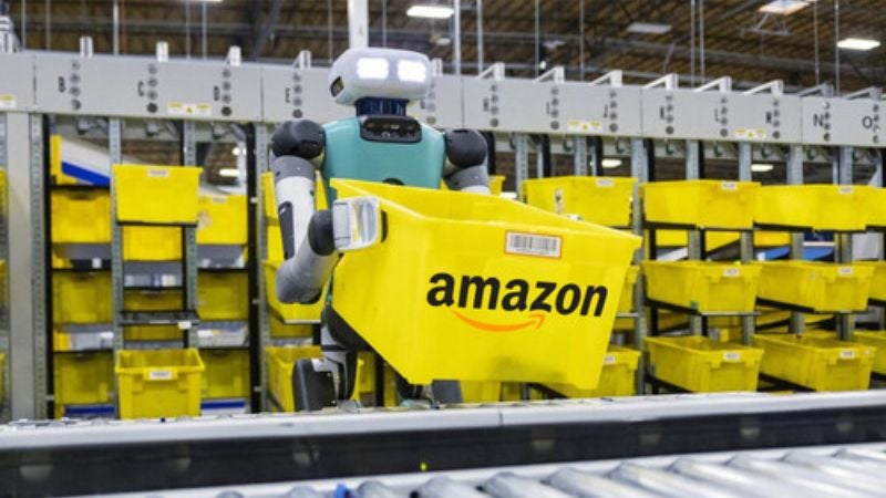 Amazon Robots Amazon se prepara para probar robots