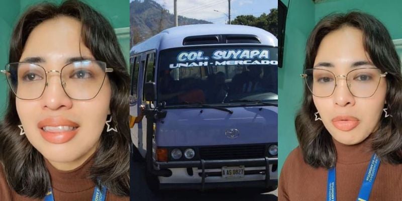 ¡Inseguridad al límite! Joven de la UNAH revela como la asaltaron en un bus