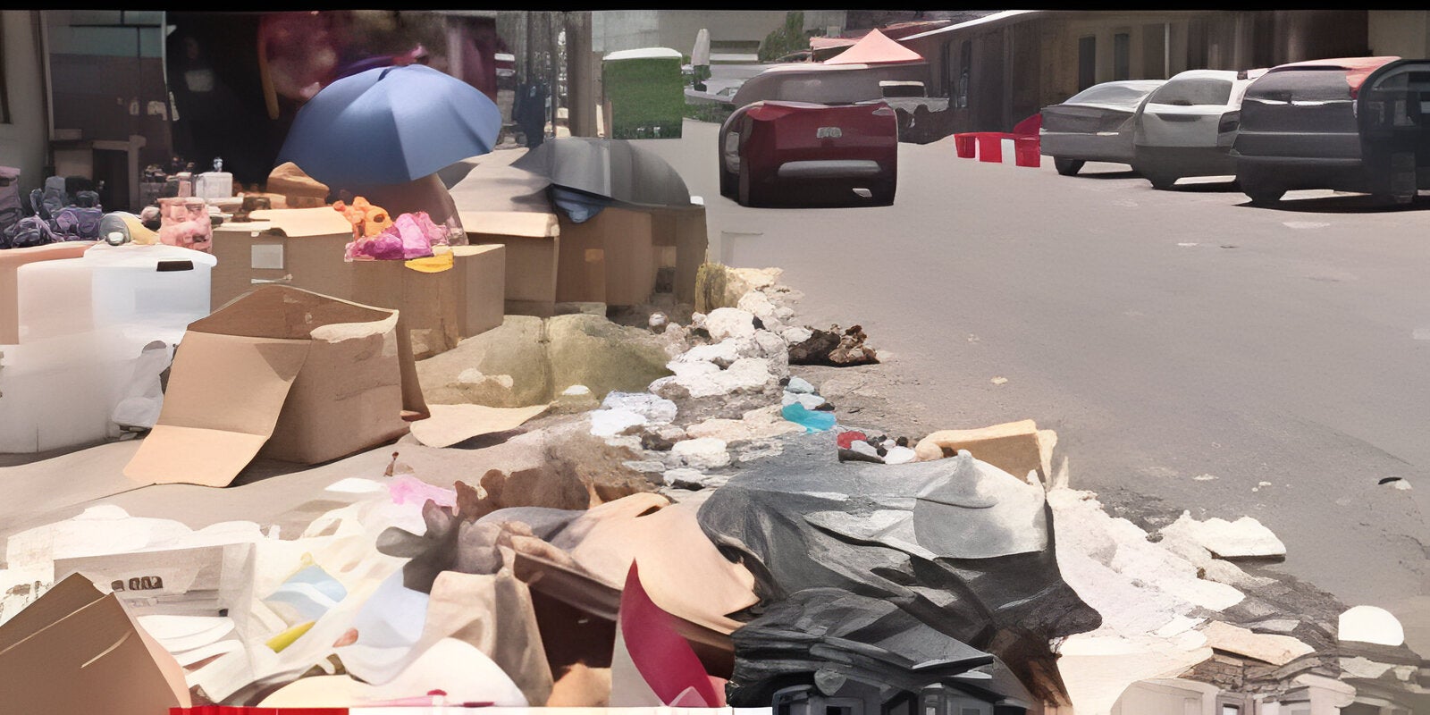 Contaminación y mal olor invaden la 7ª calle por acumulación de basura en barrio Medina de SPS