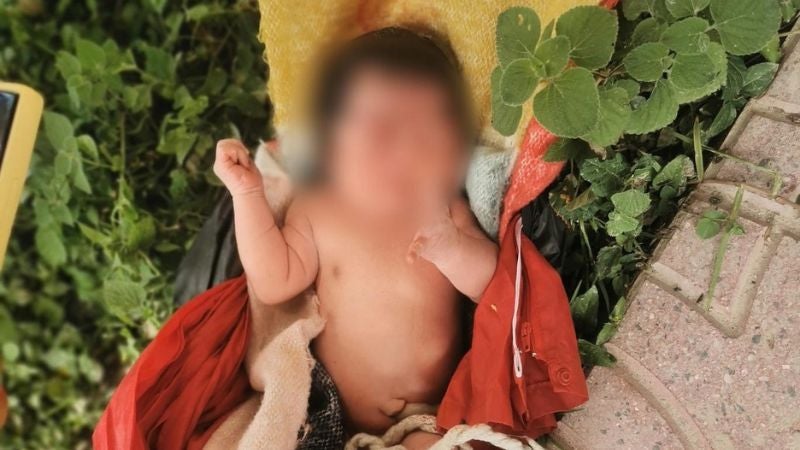 Bebé abandonado Lepaterique 1