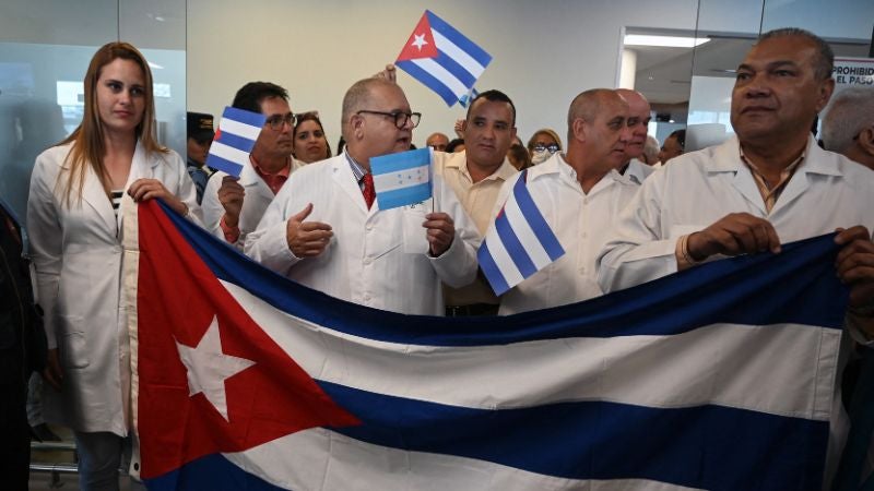 Visas funcionarios hondureños Cuba