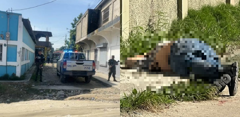 Choloma: Acribillan a joven frente a una ferretería