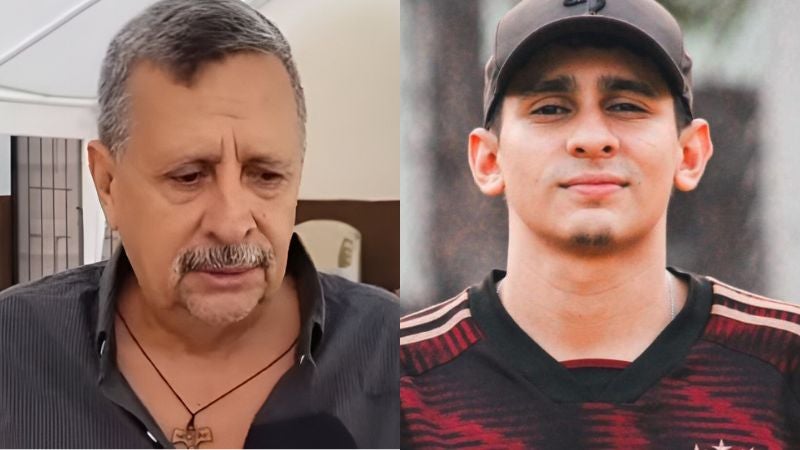 Padre de Mario Cálix