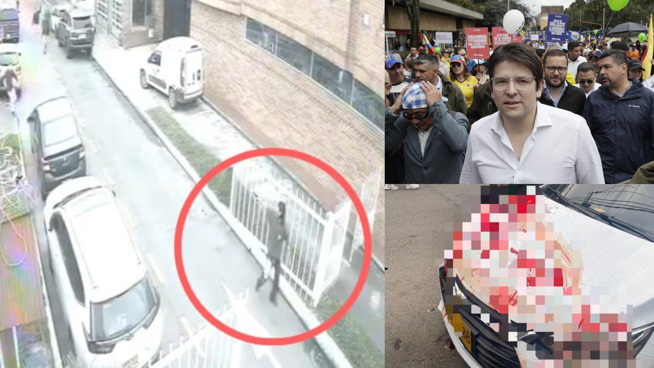 niño de 15 años atentado Miguel Uribe