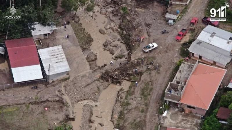 Daños en Ocotepeque lluvias
