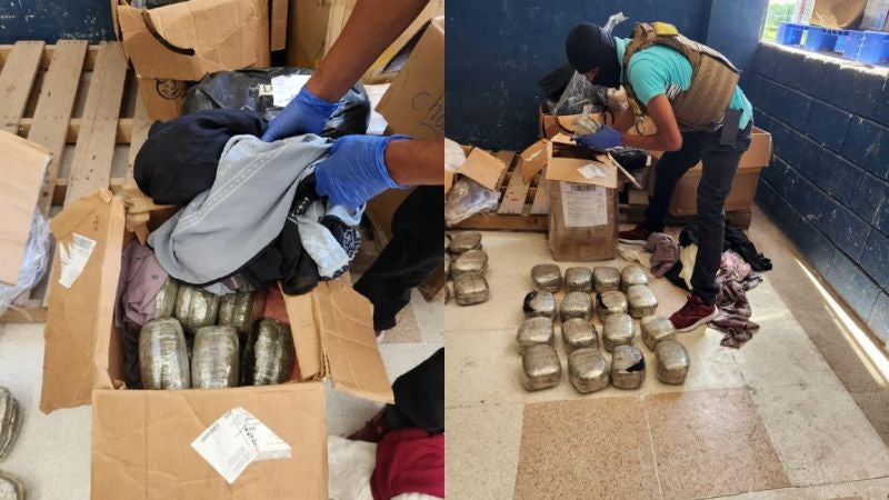 Marihuana terminal de Choluteca