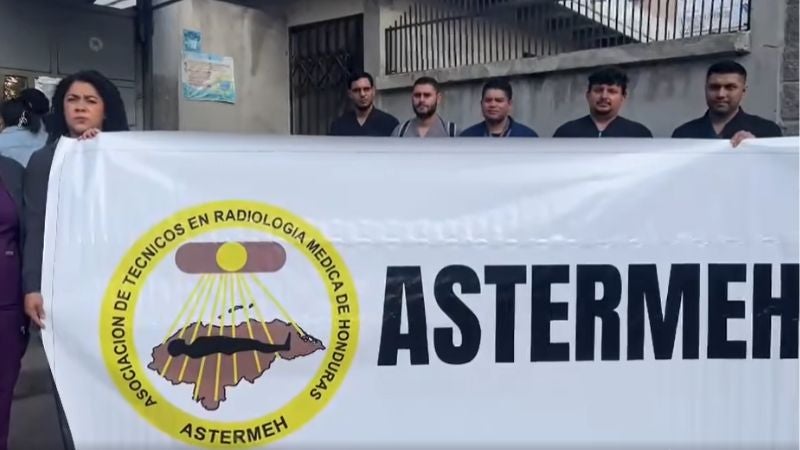 HE Técnicos de radiología suspenden labores