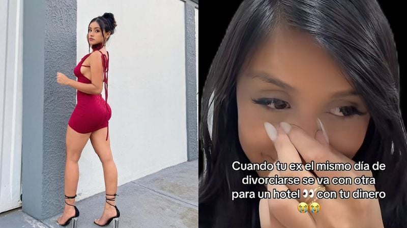 Hondureña exesposo motel