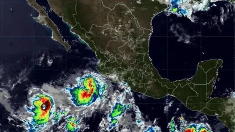 Huracán Bárbara se fortalece a categoría 1