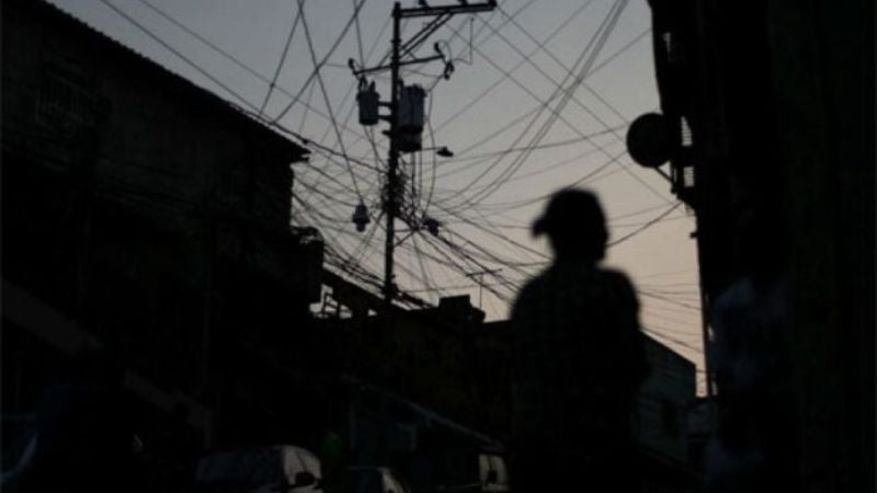 La Ceiba sin energía eléctrica