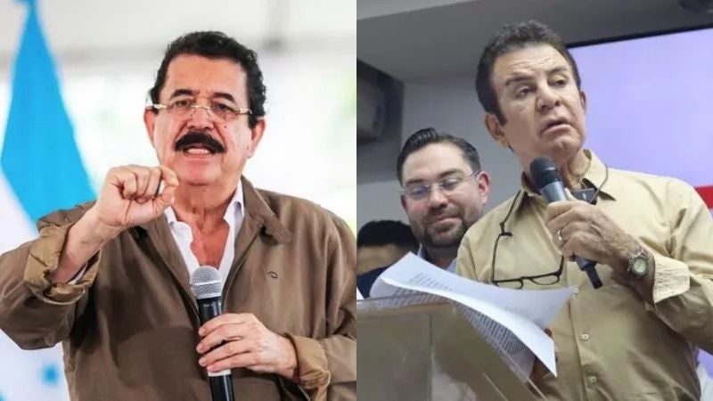 Mel Zelaya Salvador Nasralla