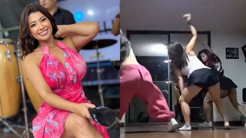 Milagro Flores sensuales pasos de baile