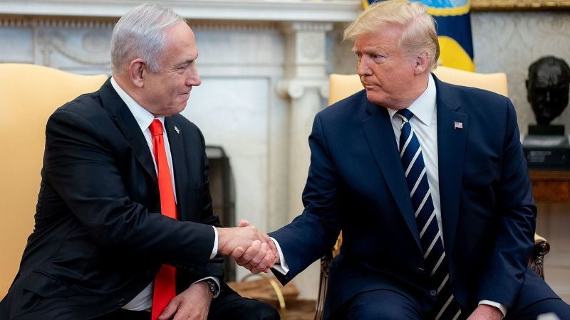 Netanyahu dice que expandirá junto a Trump el 
