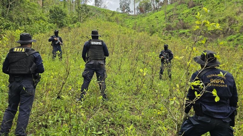 Aseguran más coca Colón