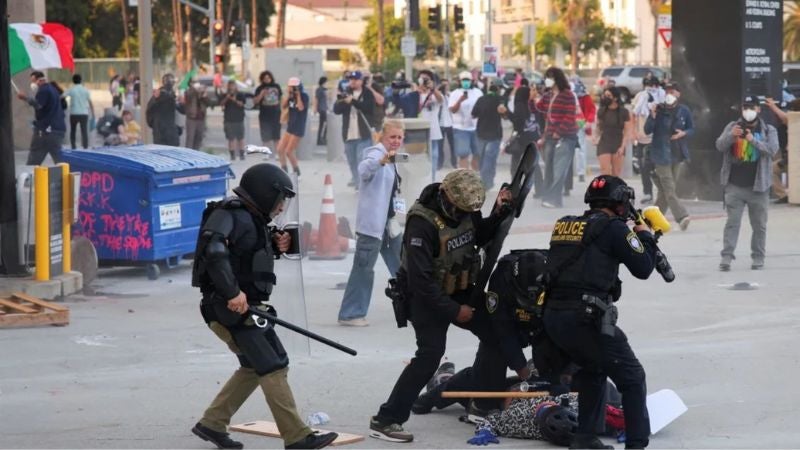 Protestas Los Ángeles ICE Protestas Los Ángeles ICE