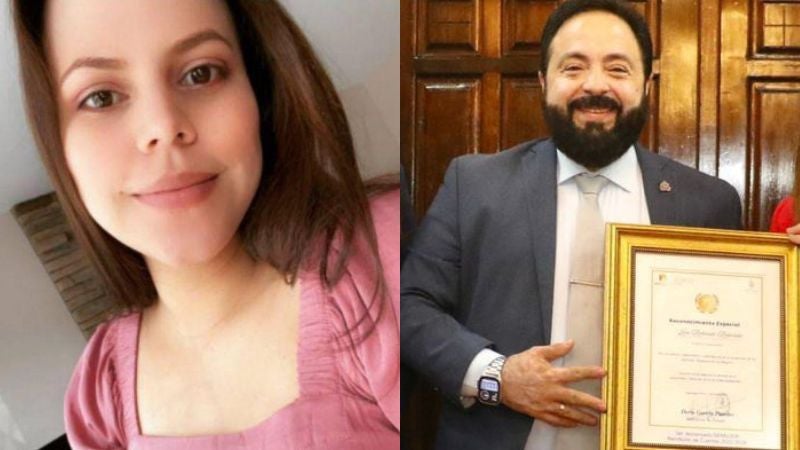 expareja de Luis Reondo premio