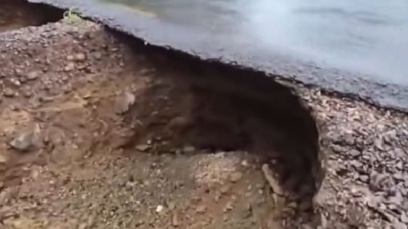 Socavón Marcovia en Choluteca