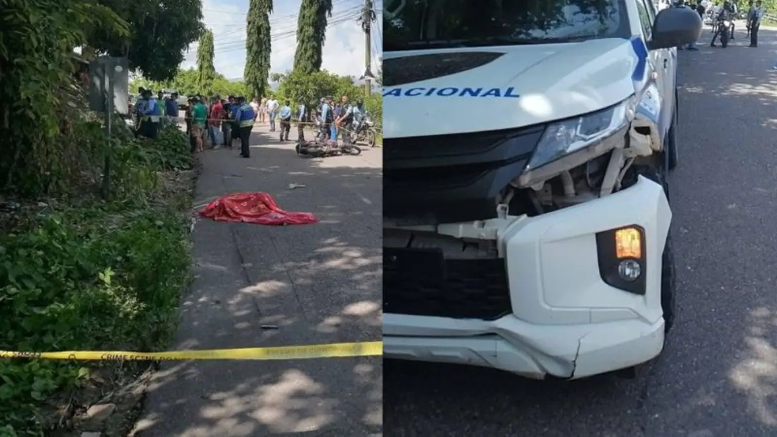 Adolescente muere al impactar su motocicleta