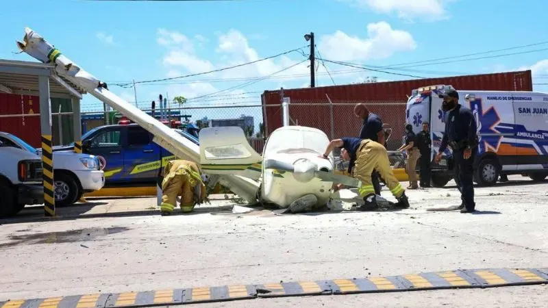 Estudiante estrella avioneta Isla Grande