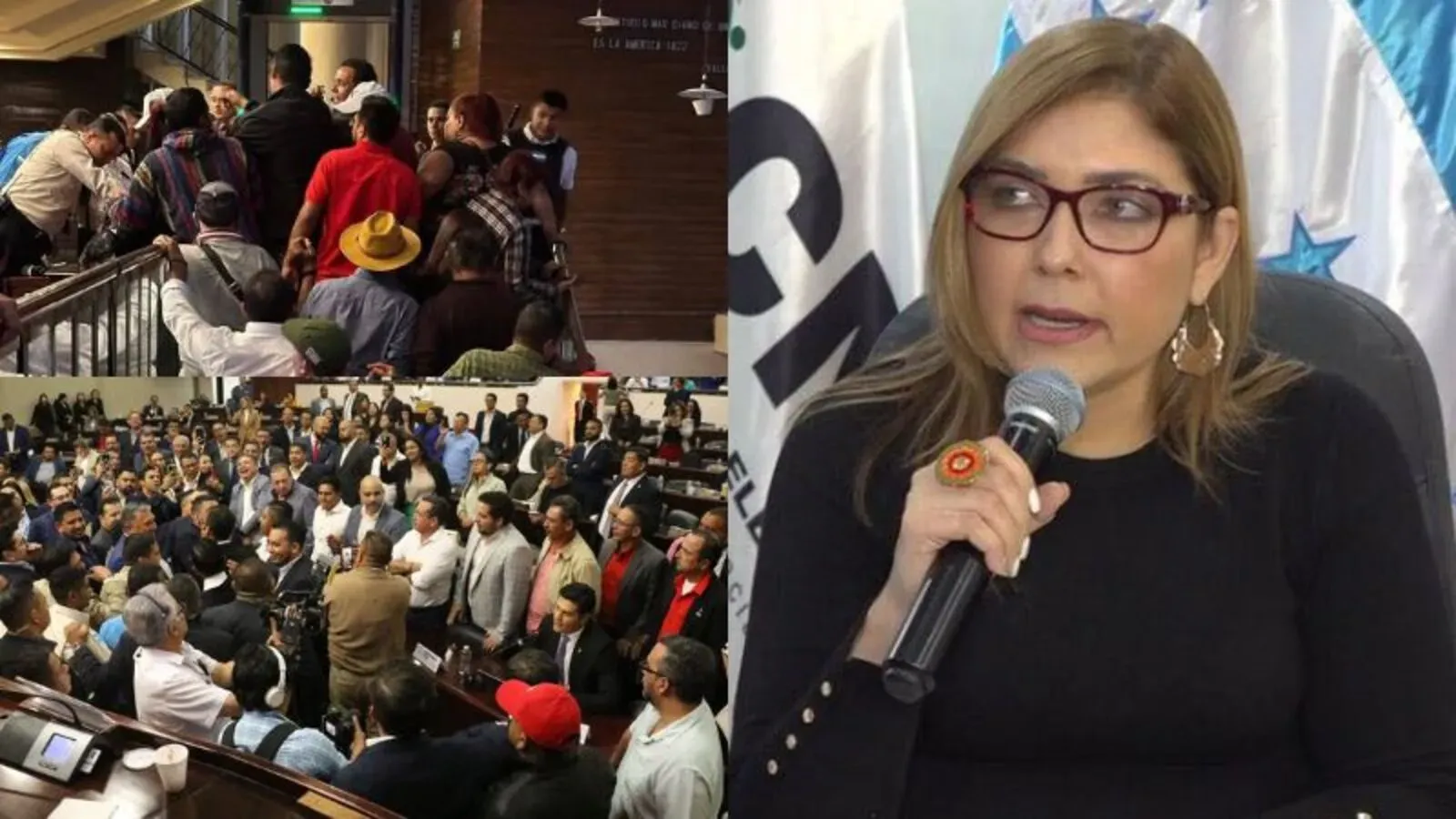 Ana Paolla Hall tras zafarrancho en el congreso